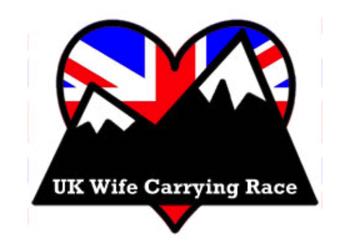 UK Wife Carrying Race logo