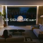 LG Signature OLED T Transparent TV