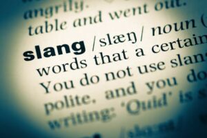 Slang dictionary definition